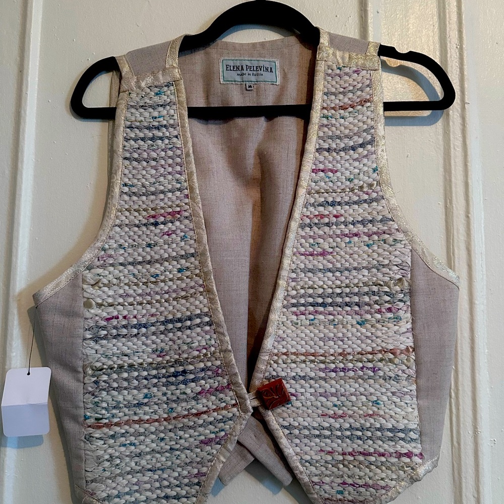 Elena Pelevina Russian Vintage Vest